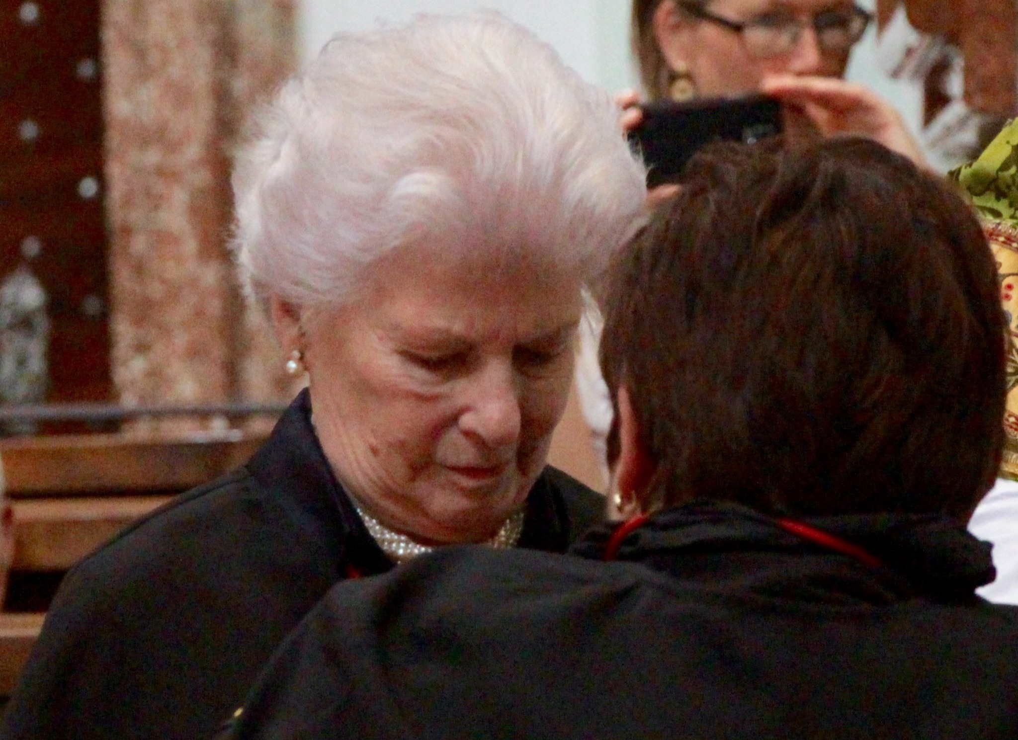 Alexandra Sandi Freifrau von Baillou during her admission as an Honorary Dedicated Member on 29 May 2016