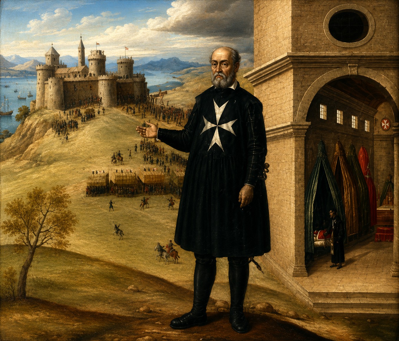 Blessed Raymond du Puy with the Hospitallers