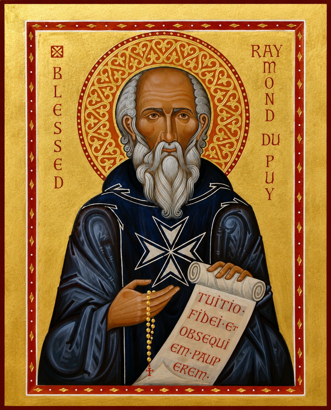 Icon of Blessed Raymond du Puy