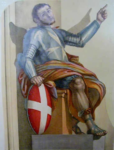 Ferrandino in the art of St John’s Co-Cathedral