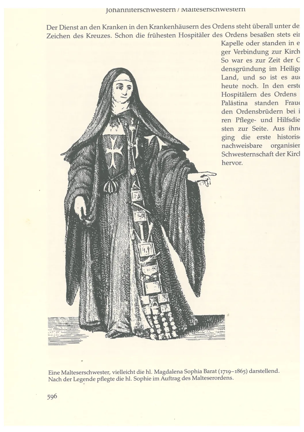 Archive engraving labelled Sophie; individual identification uncertain